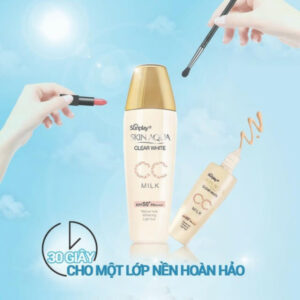 Kem chống nắng Sunplay Skin Aqua Clear White CC Milk
